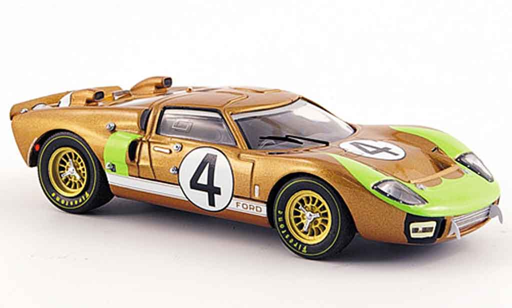 Ford GT40 1/43 IXO GT 40 MK II No.4 Hawkins Donohue Le Mans 1966 diecast model cars
