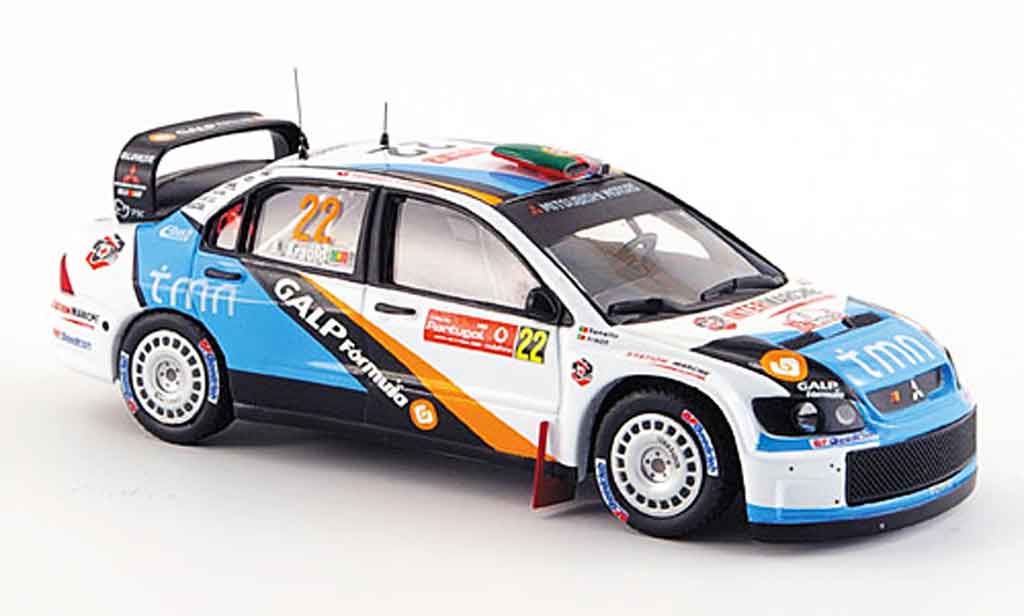 Mitsubishi Lancer Evolution IX 1/43 IXO Evolution IX WRC No. 22 Rally Portugal 2007 diecast model cars