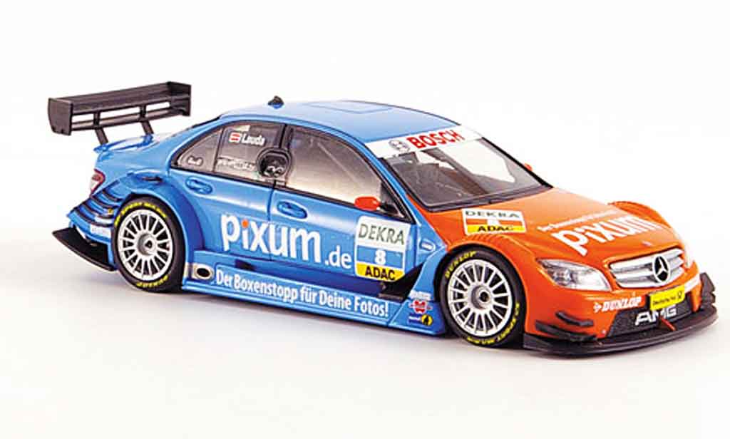 Mercedes Classe C 1/43 Minichamps Persson Lauda DTM 2008 diecast model cars