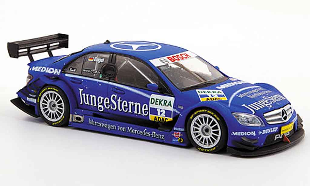 Mercedes Classe C 1/43 Minichamps Mucke Engel DTM 2008 diecast model cars