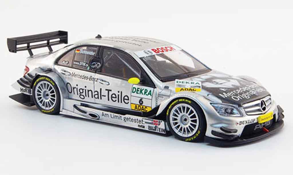 Mercedes Classe C 1/43 Minichamps No.6 Original Teile B.Schneider DTM 2008 diecast model cars