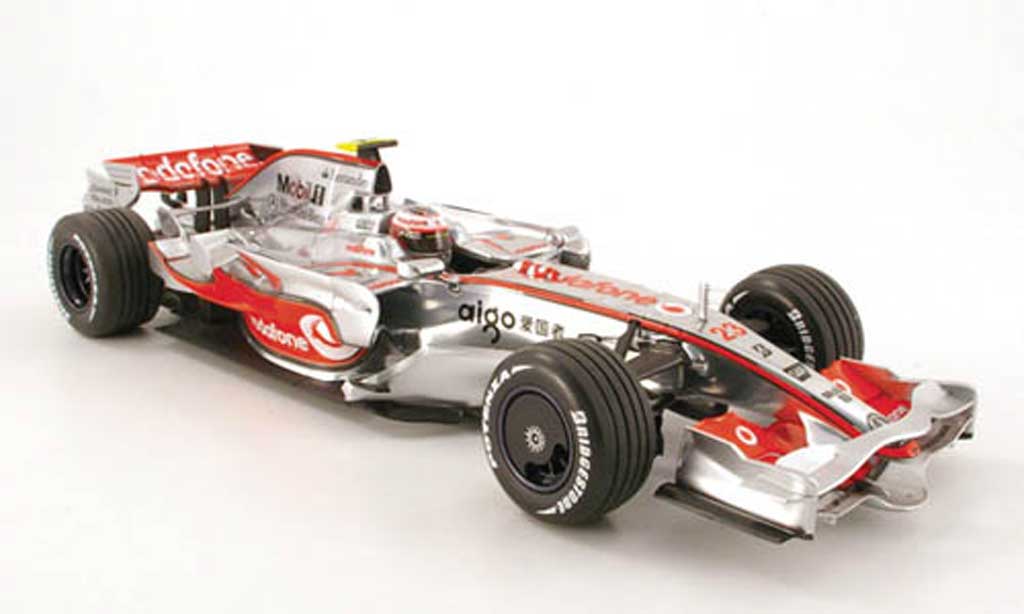 Mercedes F1 1/18 Minichamps mclaren mp 4 23 heikki kovaleinen 2008 diecast model cars