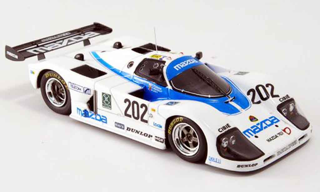 Mazda 767B 1/43 Spark No.202 Yorino Regout Hoy Le Mans 1988 diecast model cars