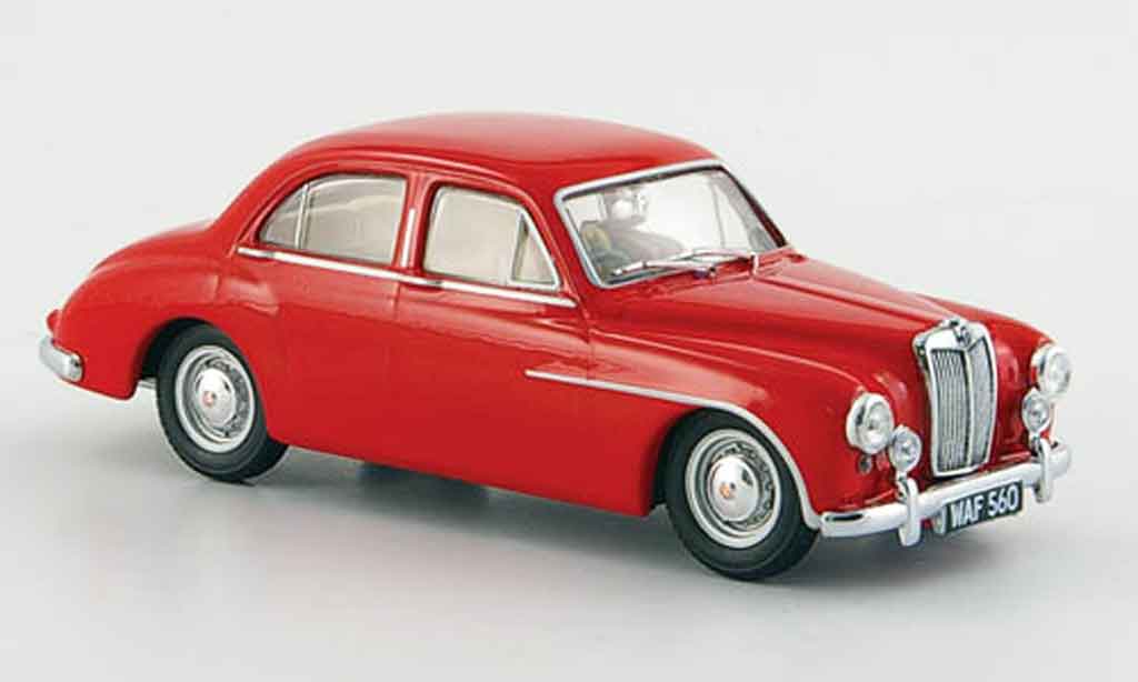 MG ZA 1/43 Oxford Magnette red diecast model cars