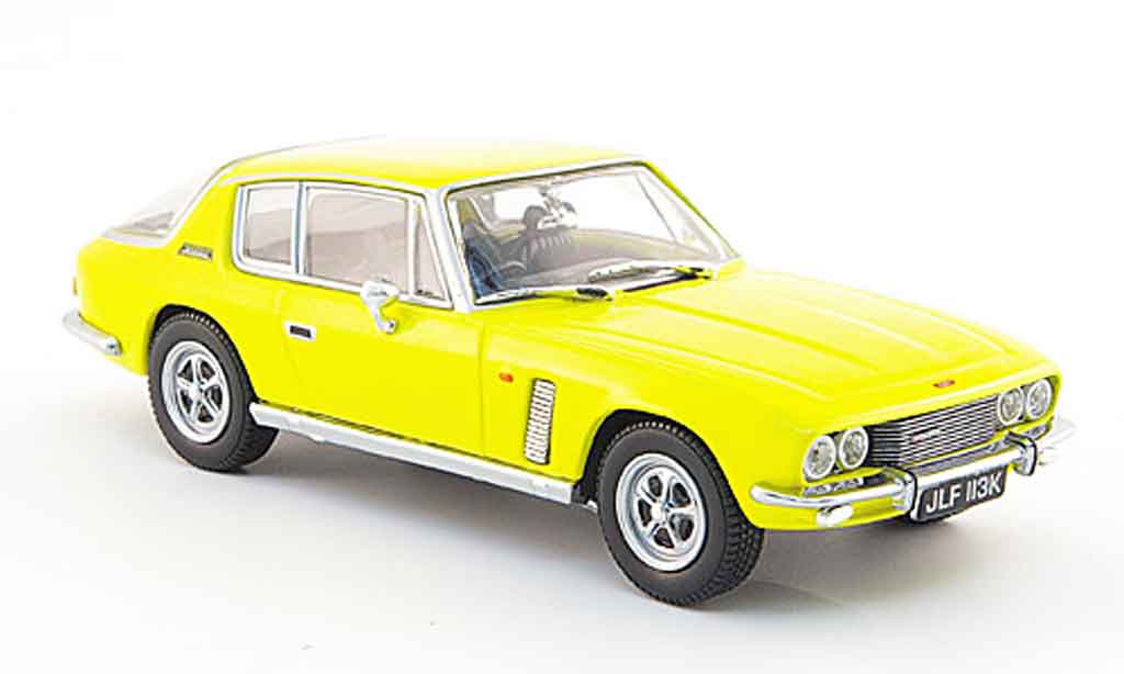Jensen MK3 1/43 Oxford Interceptor yellow diecast model cars