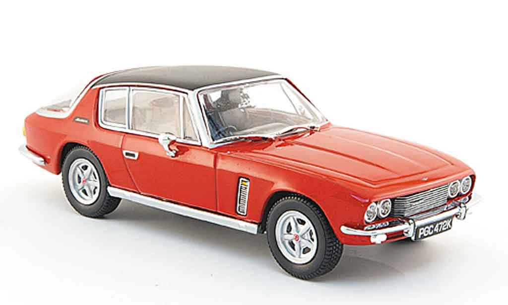 Jensen MK3 1/43 Oxford Interceptor red black diecast model cars