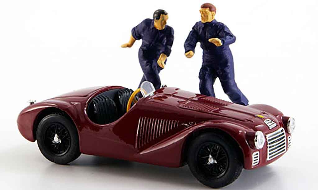 Ferrari 125 1/43 Brumm zwei figuren 1947 diecast model cars