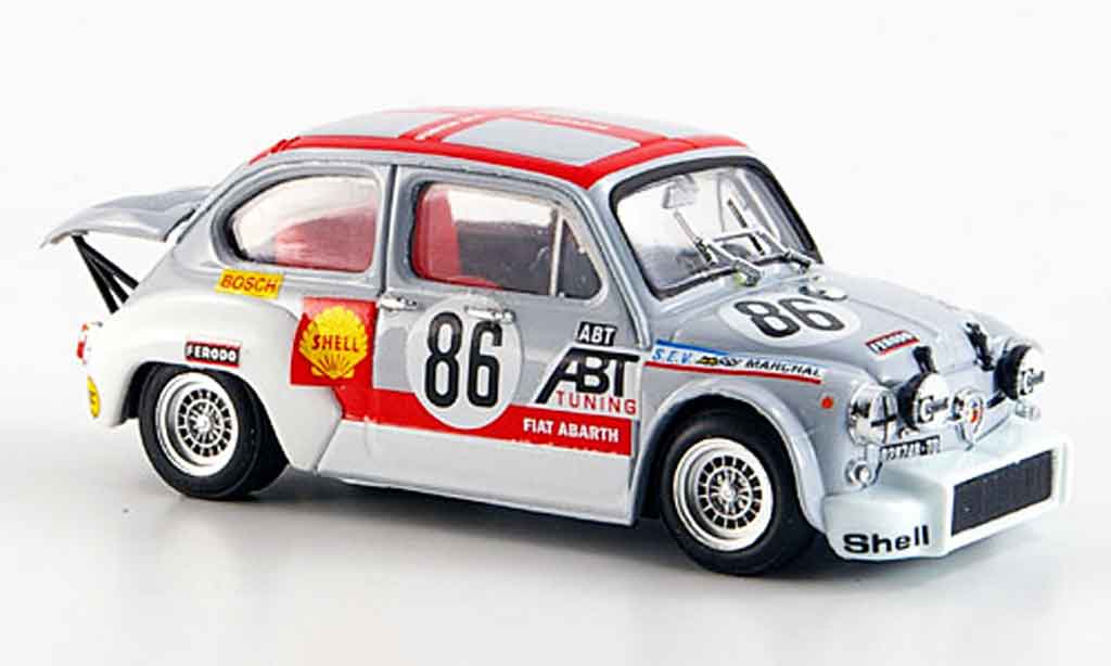 Fiat Abarth 1000 1/43 Brumm TCR No. 86 Abt Grano 24 Stunden Spa 1970 diecast model cars
