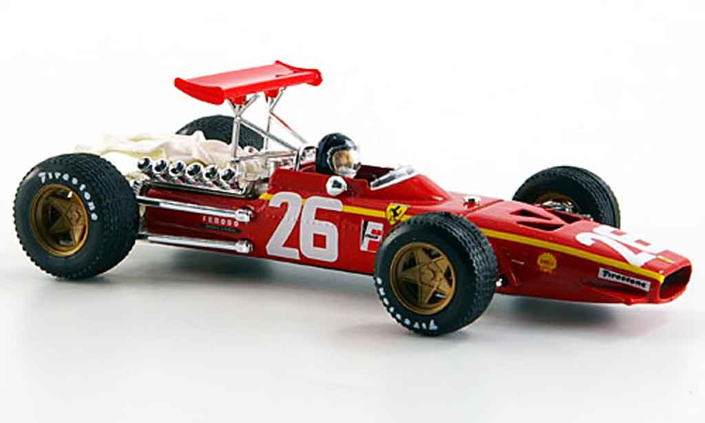 Ferrari 312 F1 1/43 Brumm F1 f1no.26 jacky ickx 40.jubilaum 1968 2008 1968 diecast model cars