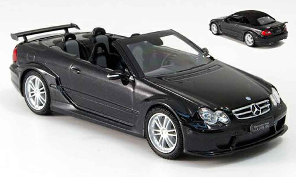 Mercedes Classe CL DTM 1/43 Kyosho K DTM AMG black diecast model cars