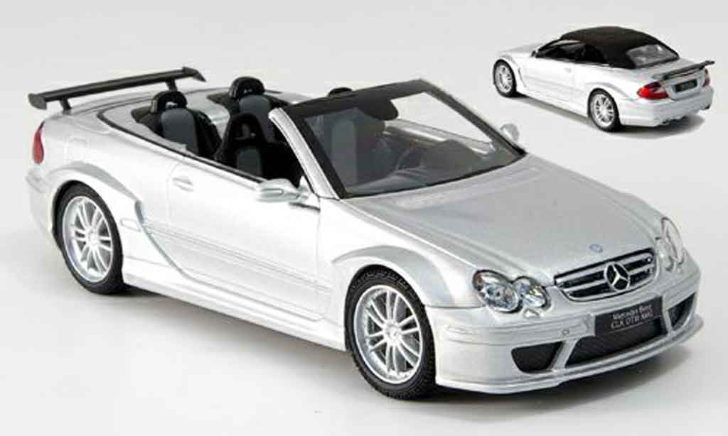 Mercedes Classe CL DTM 1/43 Kyosho K DTM AMG grey metallisee diecast model cars