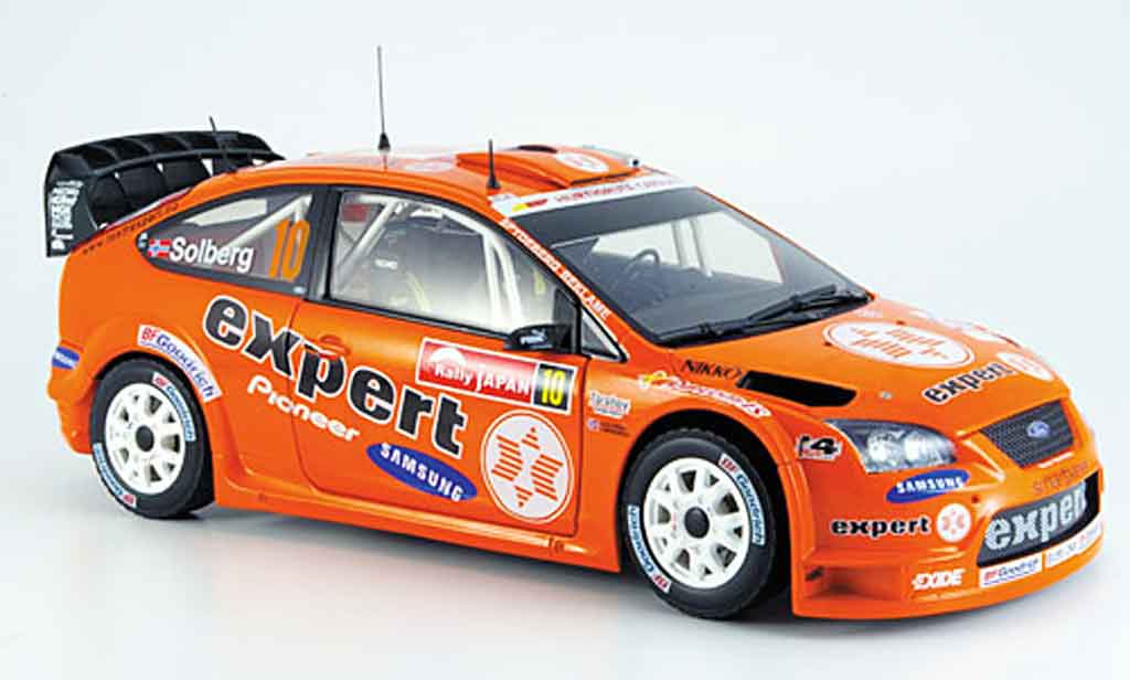 Ford Focus RS WRC 1/18 Sun Star RS WRC solberg rallye japan diecast model cars