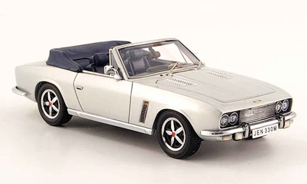 Jensen SIII 1/43 Neo Interceptor DHC grey metallisee 1975 diecast model cars