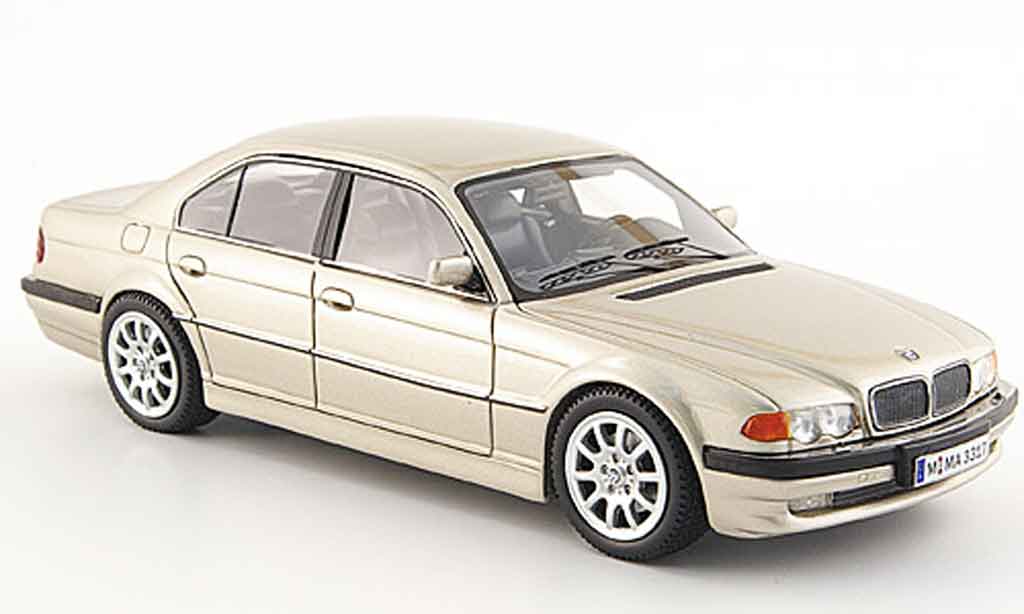 Bmw 740 E38 1/43 Neo E38 D beige 2000 diecast model cars