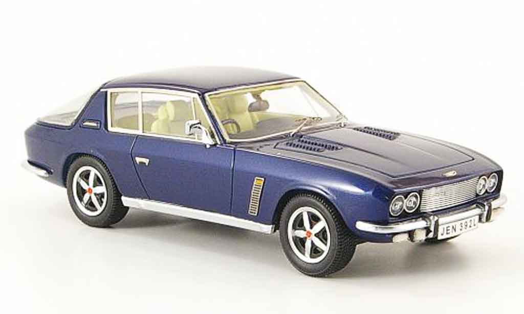 Jensen SIII 1/43 Neo Interceptor blue diecast model cars