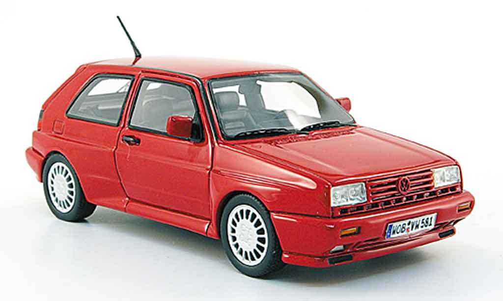 Volkswagen Golf 2 Rallye 1/43 Neo 2 Rally G60 red diecast model cars