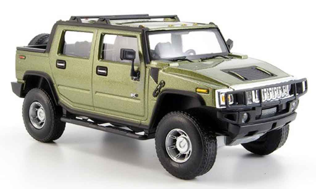 Hummer H2 1/43 Cararama SUT grun diecast model cars