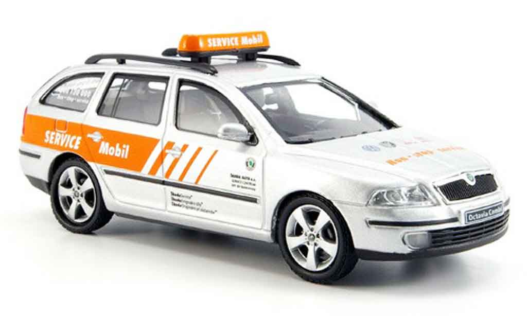 Skoda Octavia 1/43 Abrex combi mobil service 2004 diecast model cars