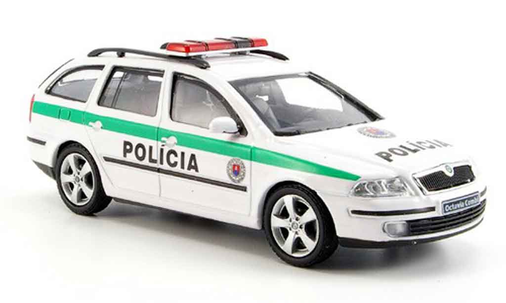 Skoda Octavia 1/43 Abrex combi slowakische police 2004 diecast model cars