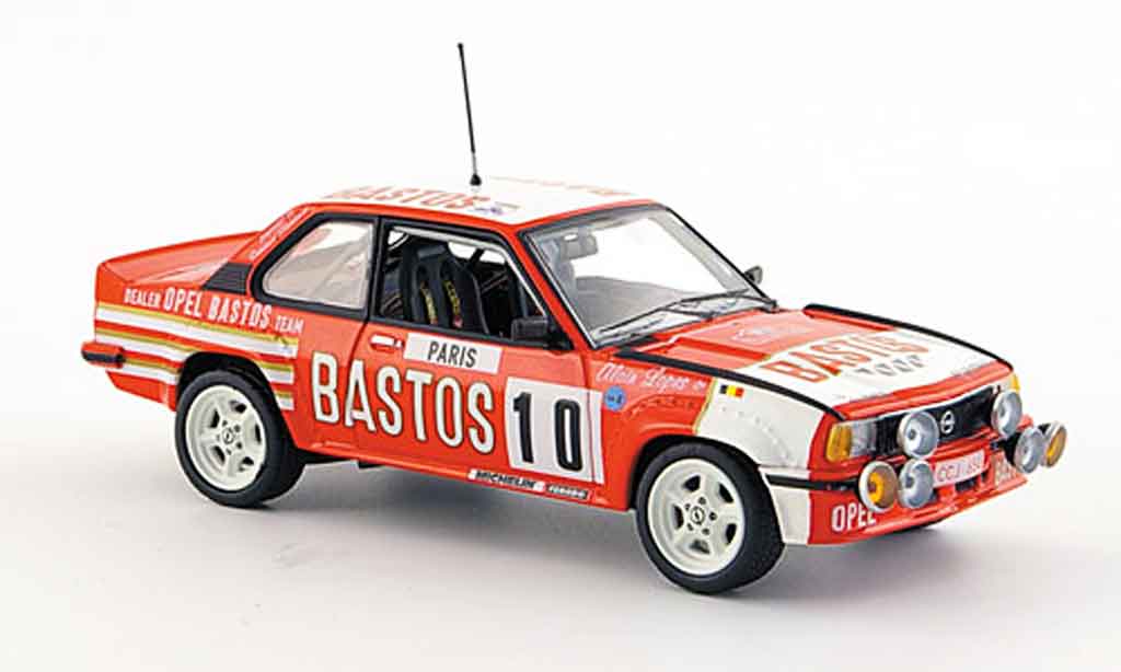 Opel Ascona B 1/43 Schuco B 400 no.10 bastos rallye monte carlo 1982 diecast model cars