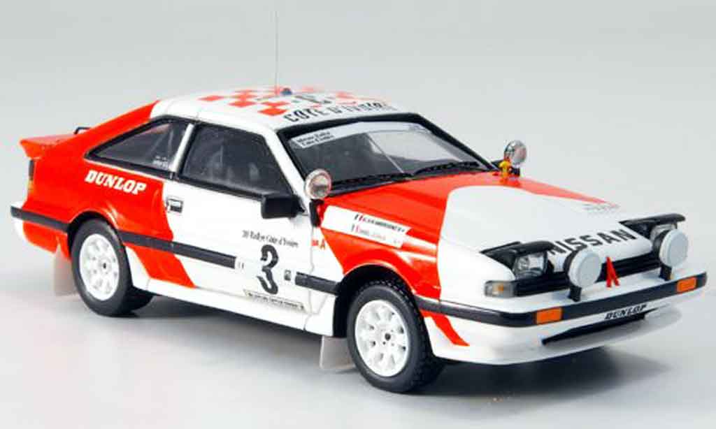 Nissan 200 SX 1/43 Bizarre No.3 Sieger Rally Elfenbeinkuste 1988 diecast model cars