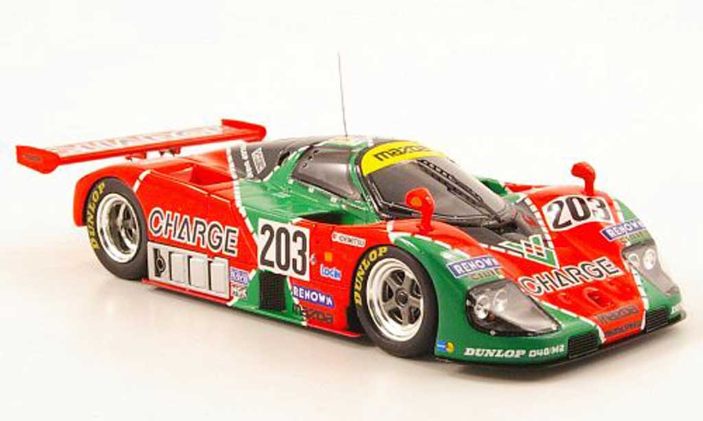 Mazda 767B 1/43 Spark No.203 Charge 24h Le Mans 1990 diecast model cars