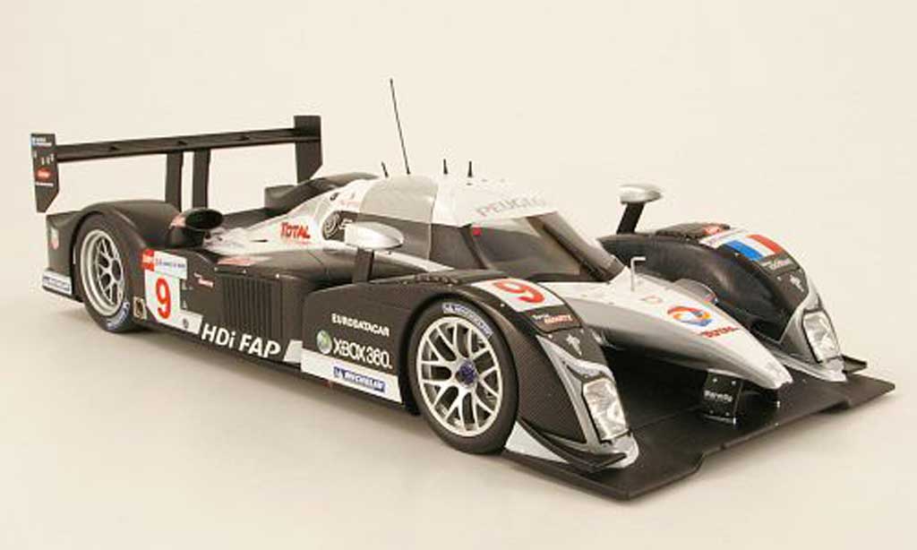 Peugeot 908 2008 1/18 Minichamps 2008 hdi fap team sport 24h le mans diecast model cars