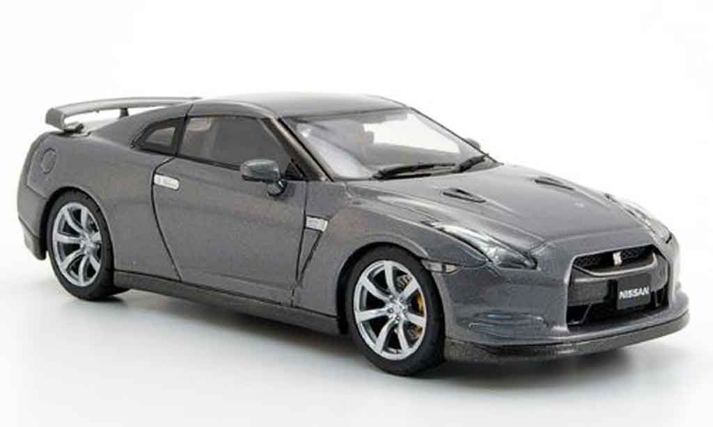Nissan Skyline R35 1/43 Ebbro R35 GT R grey 2007 diecast model cars