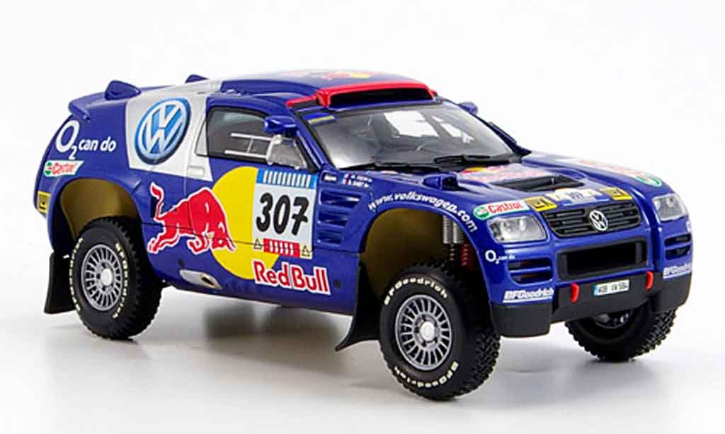 Volkswagen Touareg 1/43 Minichamps no.307 paris dakar 2005 diecast model cars