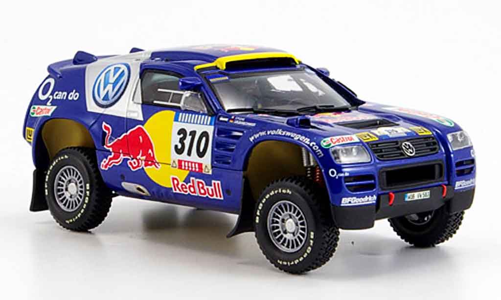 Volkswagen Touareg 1/43 Minichamps no.310 paris dakar 2005 diecast model cars