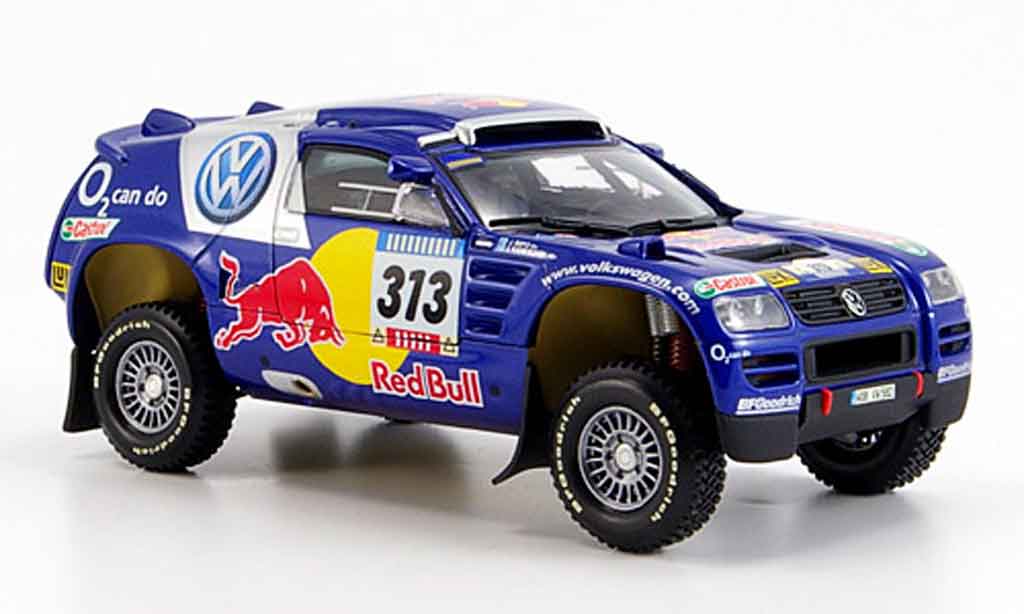 Volkswagen Touareg 1/43 Minichamps no.313 paris dakar 2005 diecast model cars