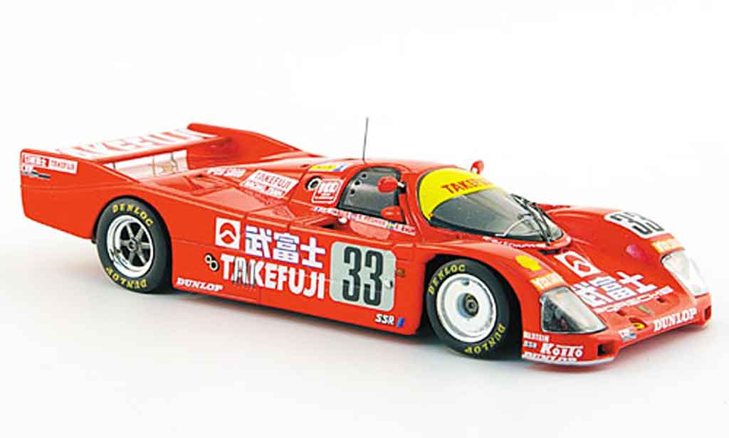 Porsche 962 1988 1/43 Spark 1988 No.33 Zehnter Le Mans diecast model cars