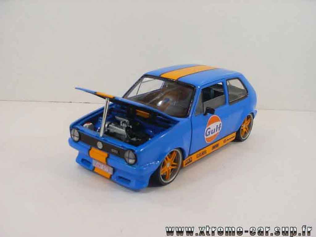 Volkswagen Golf GTI gulf blue 1/18 Solido