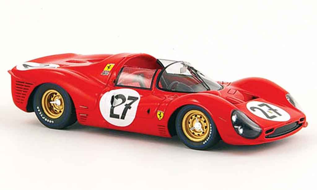 Ferrari 330 P3 1/43 Red Line P3 no.27 rodriguez ginther 24h le mans 1966 diecast model cars