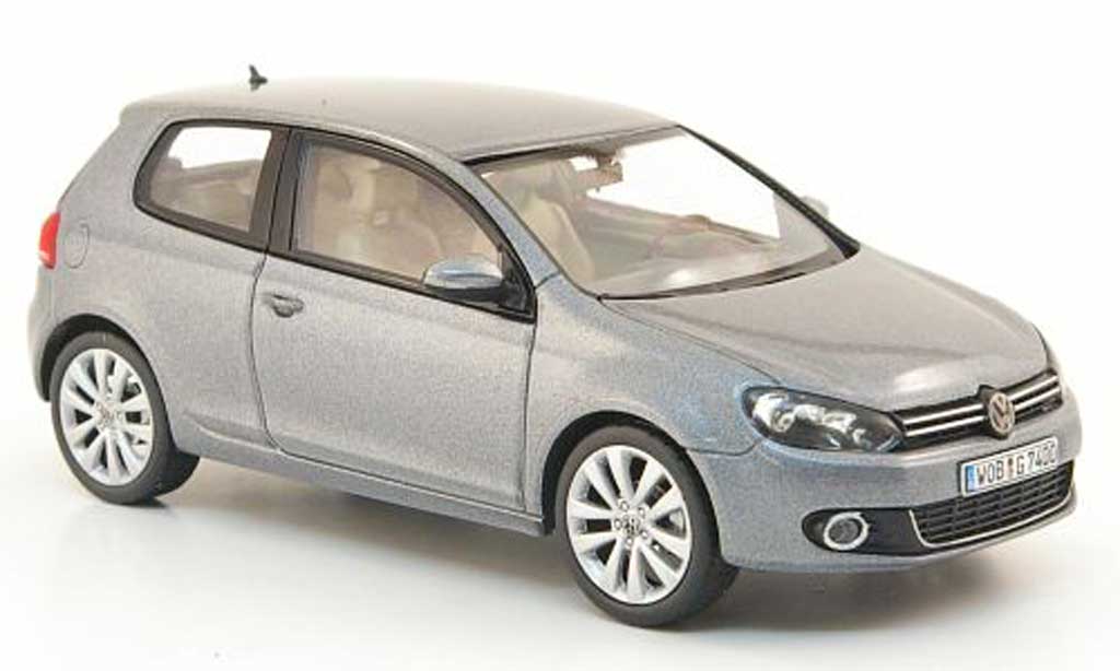 Volkswagen Golf VI 1/43 Schuco VI grey 3-portes 2008 diecast model cars