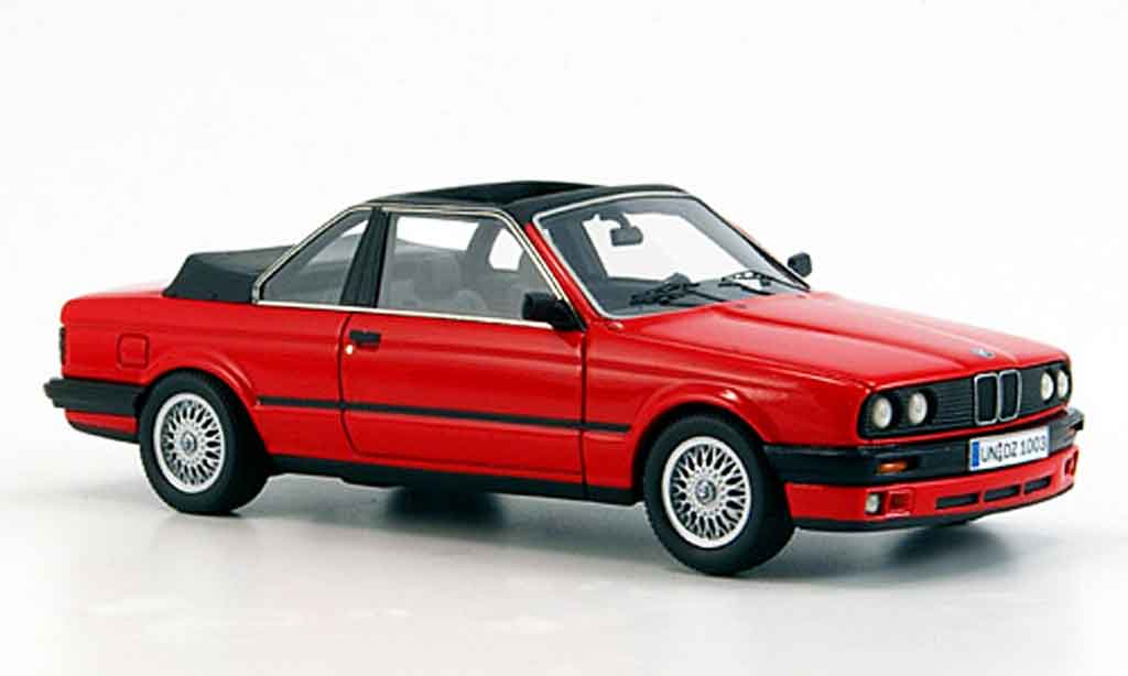 Bmw 325 E30 1/43 Neo E30 i (E 30) Baur Convertible red 1986 diecast model cars