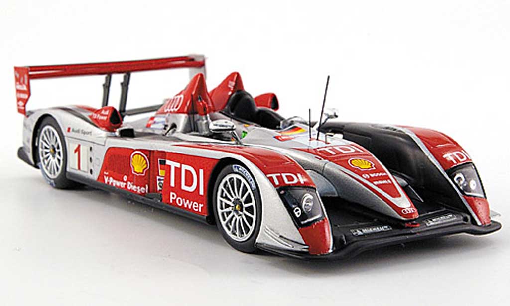 Audi R10 2008 1/43 Spark 2008 TDI No.1Sport 24h Le Mans Biela/ Pirro/ Werner diecast model cars