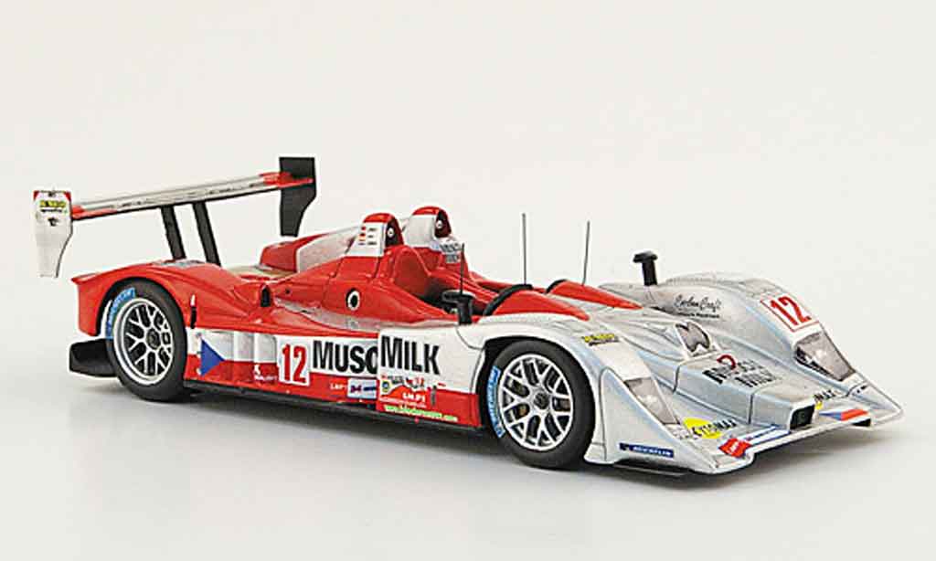 Lola B07 1/43 Spark 17 Judd No.12 Muscle Milk 24h Le Mans 2008 diecast model cars