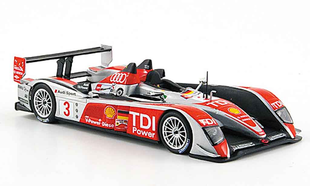 Audi R10 2008 1/43 Minichamps 2008 No.3 Sport 24h Le Mans diecast model cars