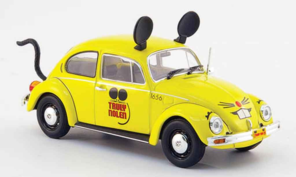 Volkswagen Coccinelle 1/43 Minichamps 1200 yellow truly nolen pest control 1983 diecast model cars