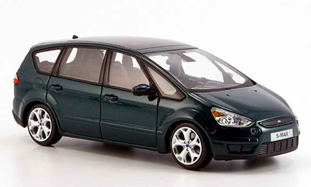 Ford S Max 1/43 Minichamps grun 2006 diecast model cars