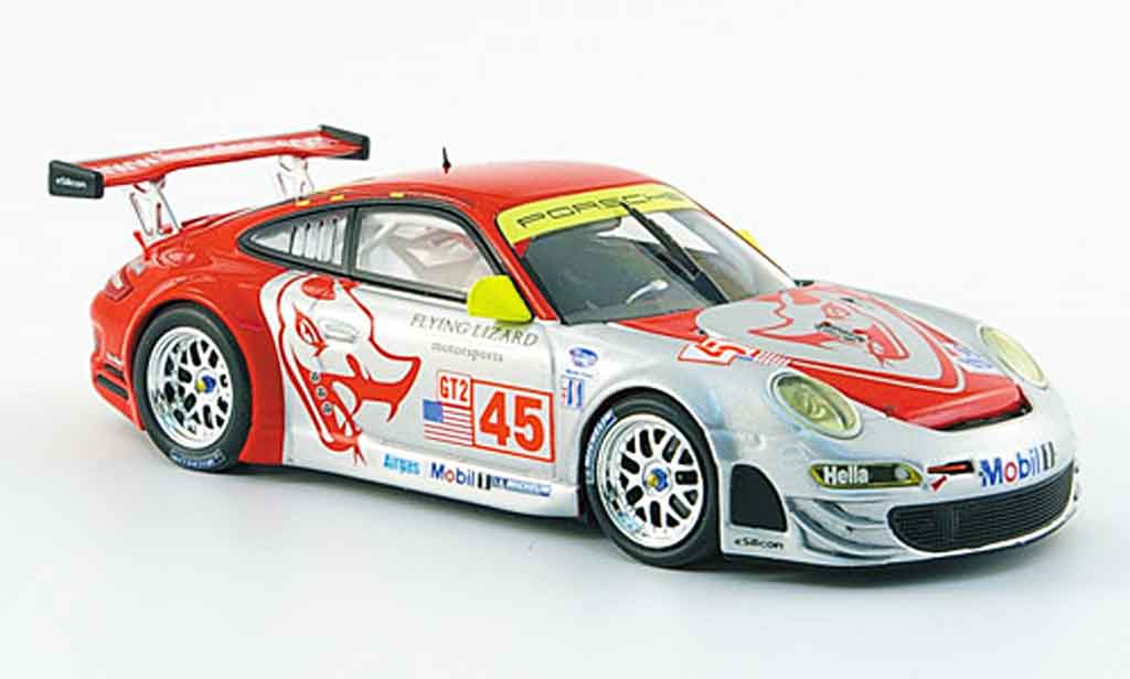 Porsche 997 GT3 RSR 1/43 Minichamps GT3 RSR 2008 Team Flying Lizard Le Mans diecast model cars