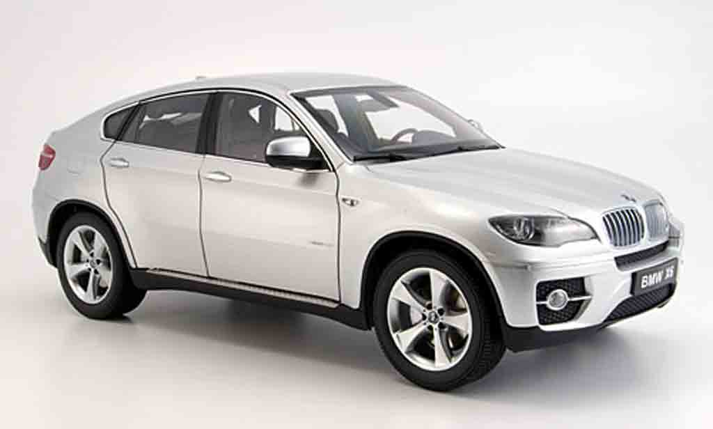 Bmw X6 E71 1/18 Kyosho E71 xdrive50i grey diecast model cars