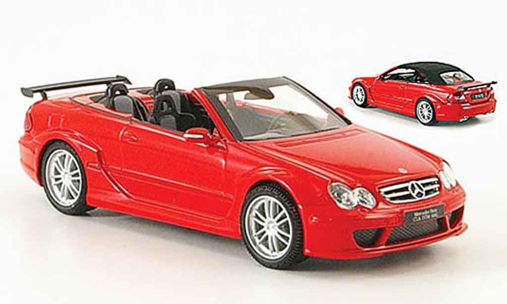 Mercedes Classe CL DTM 1/43 Kyosho K DTM AMG Convertible red diecast model cars
