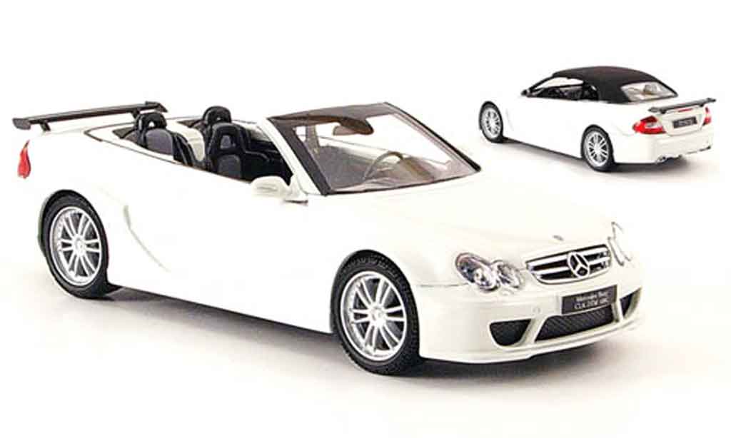 Mercedes Classe CL DTM 1/43 Kyosho K DTM AMG Convertible white diecast model cars