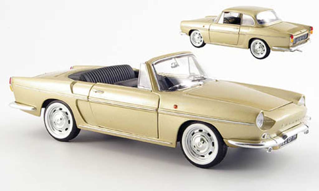 Renault Caravelle 1/18 Norev olivbrown 1958 diecast model cars