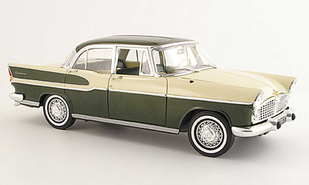 Simca Chambord 1/18 Norev grun beige 1958 diecast model cars