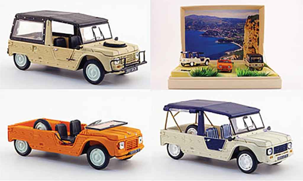 Citroen Mehari 1/43 Norev 3er set 40 jahre diecast model cars