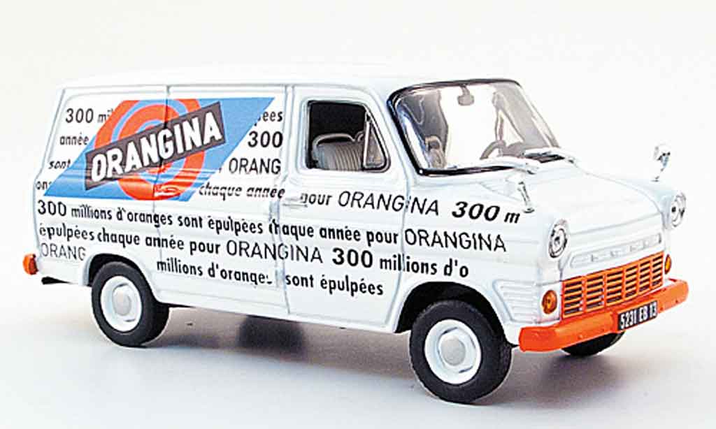 Ford Transit 1/43 Norev MK I Kasten Orangina 1970 diecast model cars