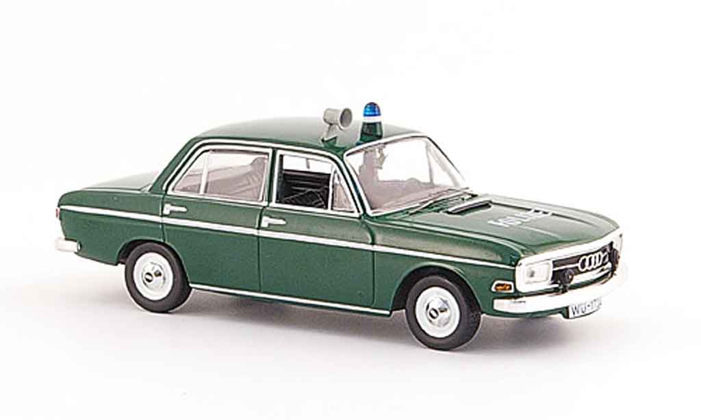 Audi 72 1/43 Norev police Deutschland 1965 diecast model cars